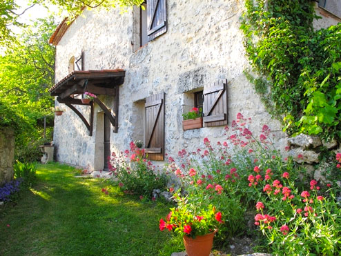 façade du gîte Prune